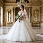 Bajkowa elegancja w sukni typu księżniczka